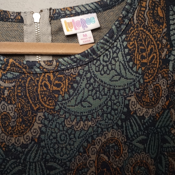 New LuLaRoe Amelia Dress Classic Comfy Modest Women's Size M - Picture 3 of 5